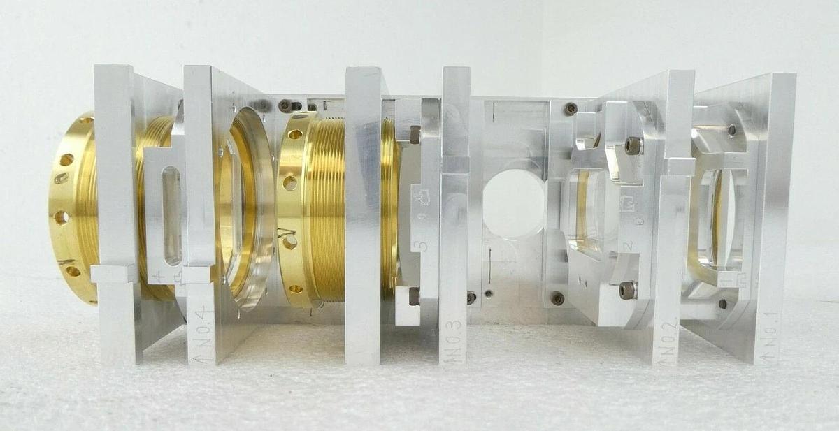 Used Nikon 4K815-680-2 Quad Lens FPD Optical Assembly NSR FX-601F Working Surplus