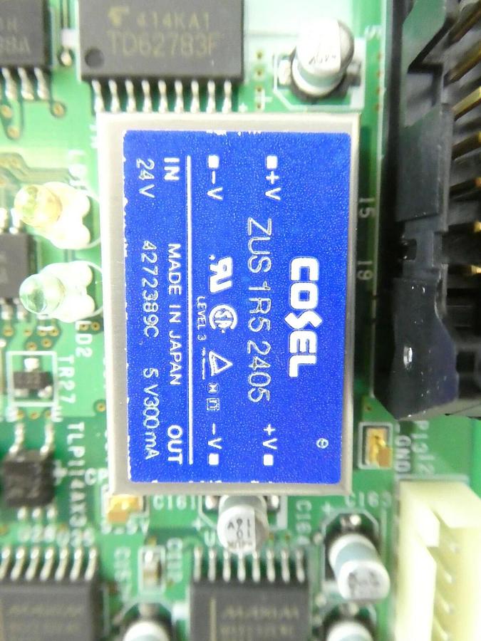 Used Komatsu CADK00360 Processor Board PCB RCC-300 TEL Tokyo Electron Lithius Working