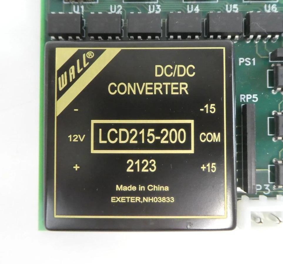 Used AMAT Applied Materials 0010-09567 8 Channel Emission/Laser Endpoint PCB Working