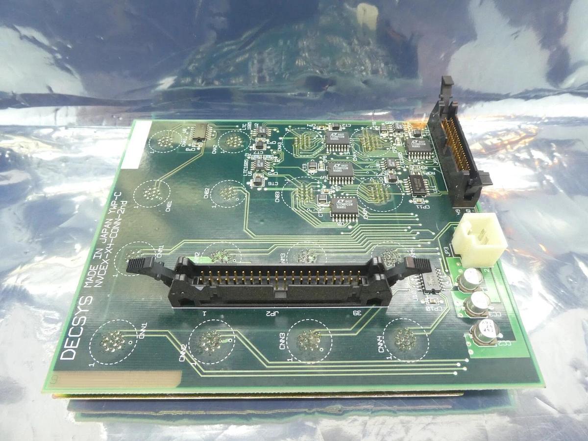 Used DECSYS NVCEX-X4-CONN-2nd Camera Controller Interface Panel PCB Nikon NSR Working