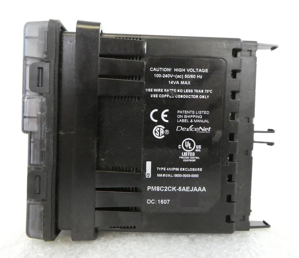 Used Watlow PM8C2CK-5AEJAAA PID Controller EZ-ZONE Reseller Lot of 2 Working Surplus