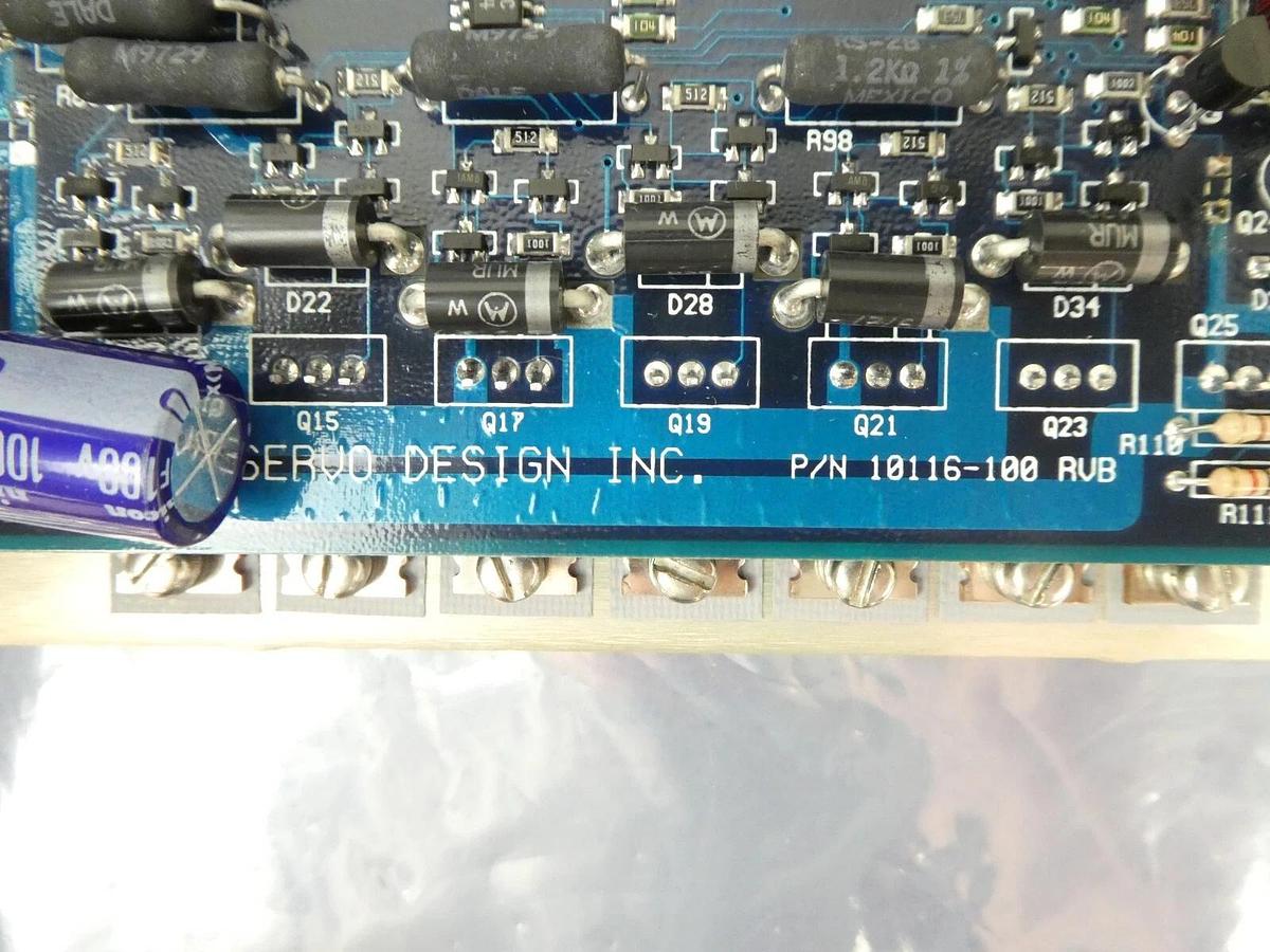 Used Western Servo Design 10116-100 Driver BPW-S3-6/10 Mattson 559-08623-00 Lot of 6