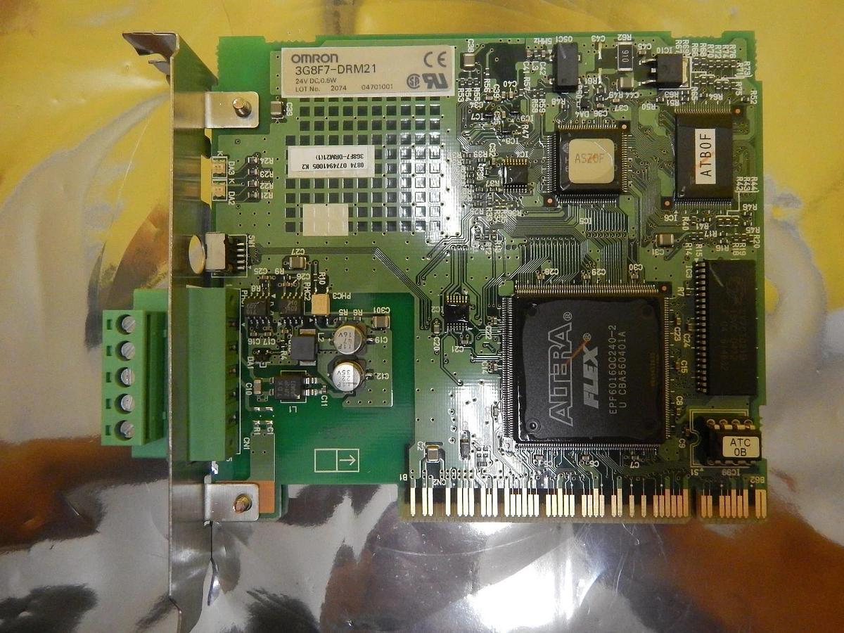 Used Omron 3G8F7-DRM21-1(1) PCI Bus DeviceNet Board PCB 3G8F7-DRM21 Used Working