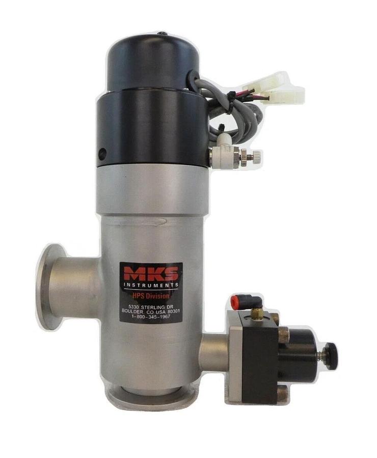 Used MKS Instruments LP2-40-AK-CLVS Vacuum Right Angle Pneumatic Valve Working