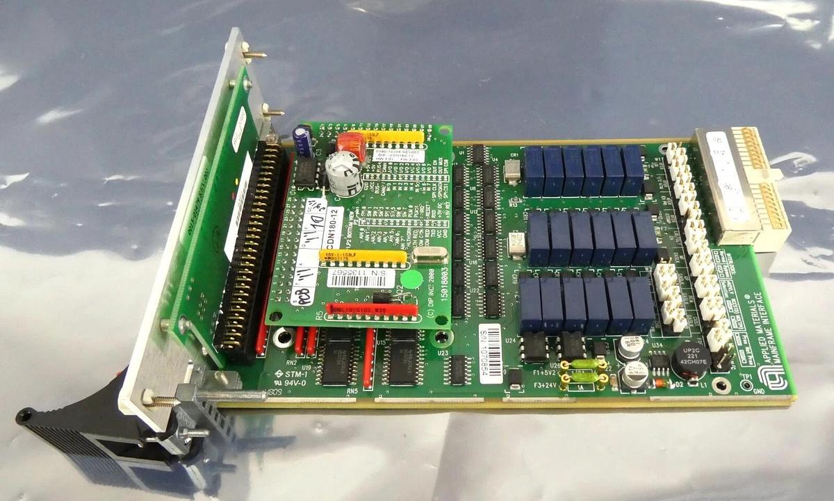 Used AMAT Applied Materials 0190-09957 Mainframe Interface Working Surplus