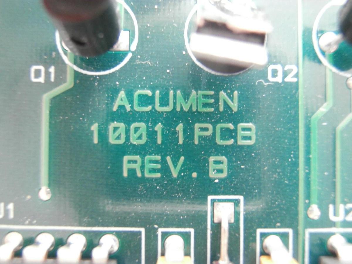 Used Acumen 10011PCB Vision Plug-In Board PCB Card Plasma-Therm 2010-0389-4605 Spare