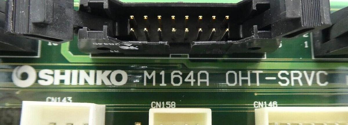 Used Shinko Electric 3ASSYC805400 Interface PCB M164A OHT-SRVC Asyst VHT5-1-1 Working