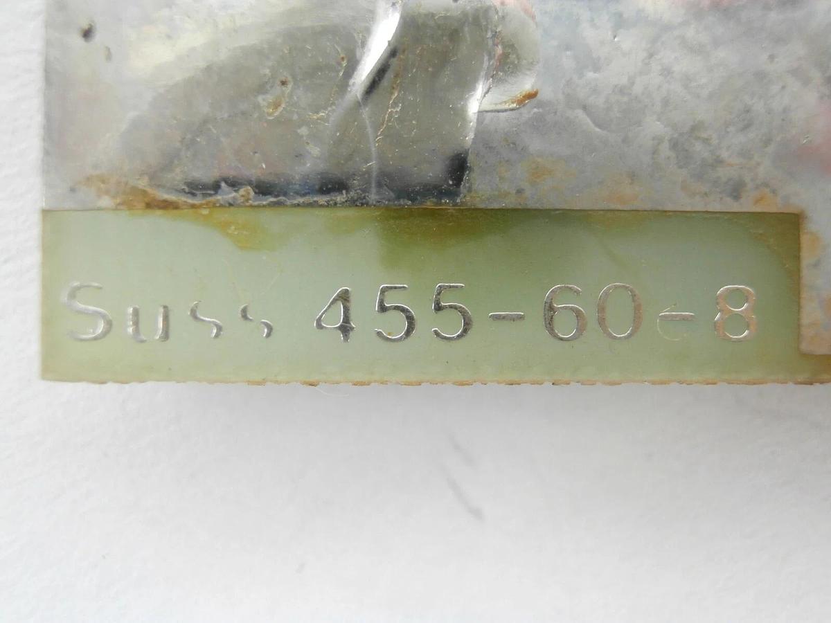 Used Karl Suss 455-60-8 PCB Card 559.8bA MJB 55 Wafer Mask Aligner Working Surplus