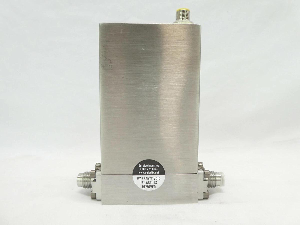 Used Celerity UFC-8165 Mass Flow Controller MFC AMAT 0190-24835 600cc He Working