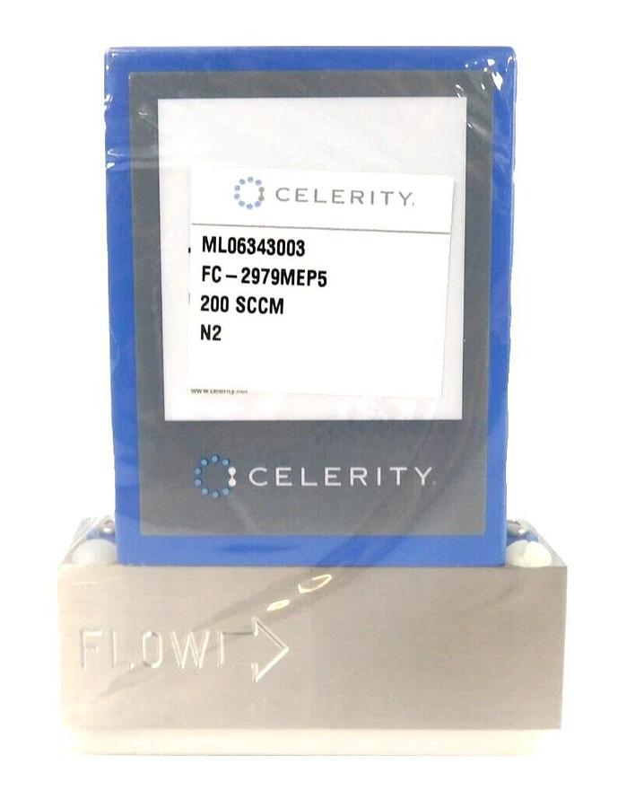 Refurbished Celerity FC-2979MEP5 Mass Flow Controller 200 SCCM N2 TN2979 OEM Refurbished