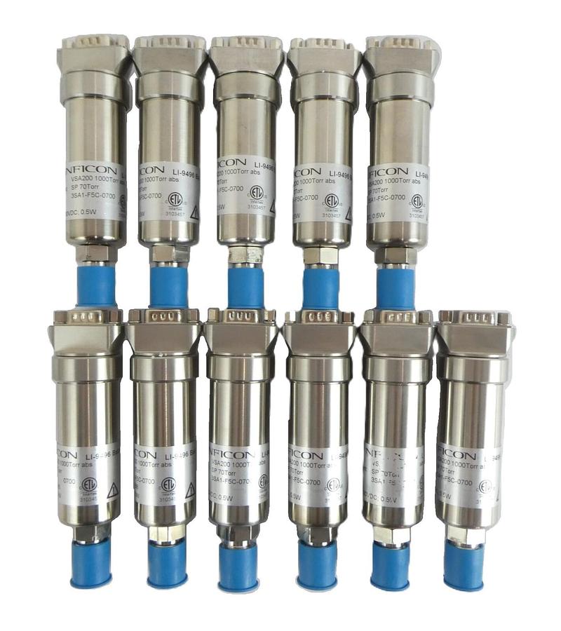 Used Inficon 3SA1-FC-0700 Absolute Vacuum Switch Reseller Lot of 11 Working Surplus