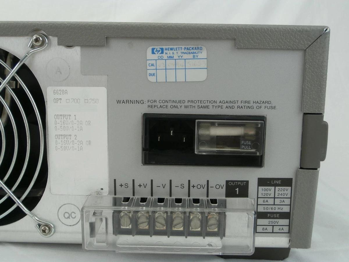 Used HP Hewlett-Packard 6628A System DC Power Supply Tested Working