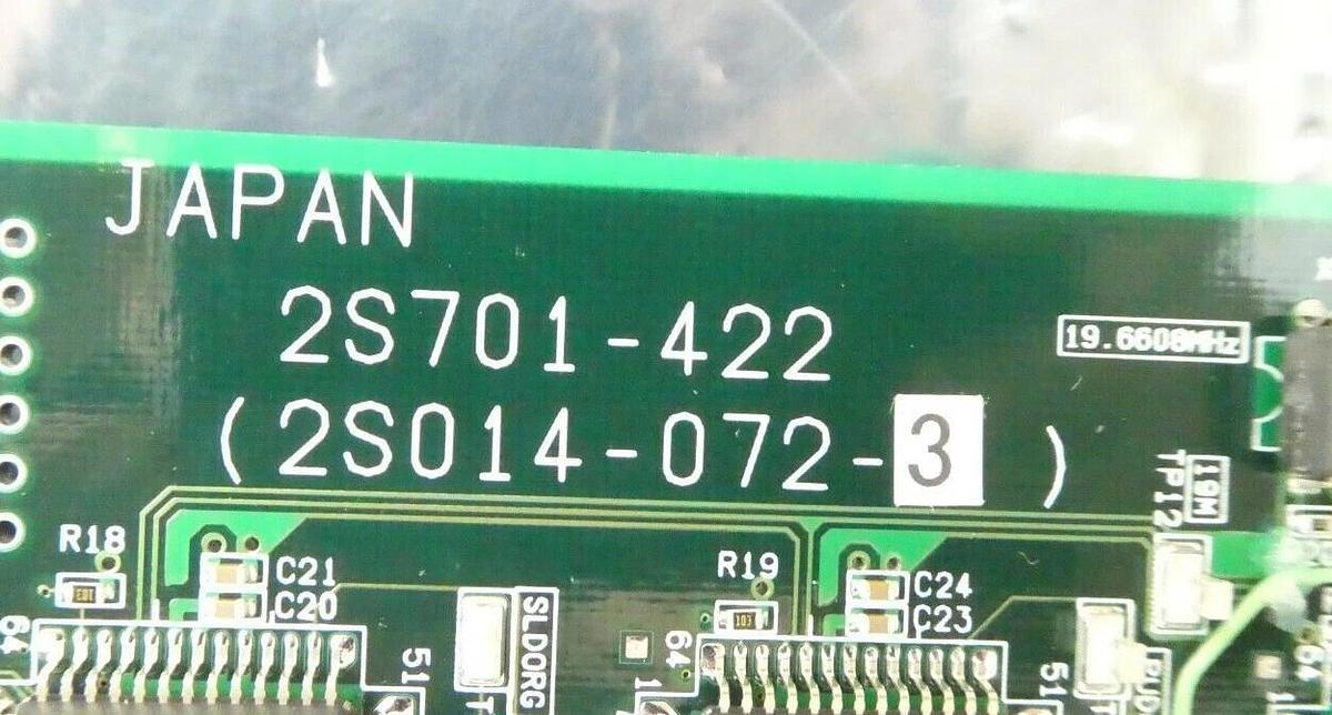 Used Nikon 2S014-072-3 Digital I/O VME PCB Card LDIO 2S701-422 NRM-3100 Working Spare