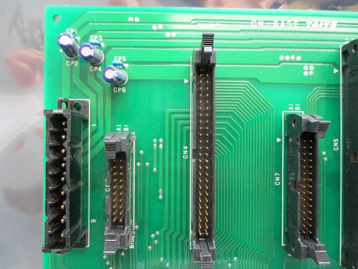 Used Taiyo Machinery CN-BASE Backplane Interface Board PCB ACT12 System Used Working