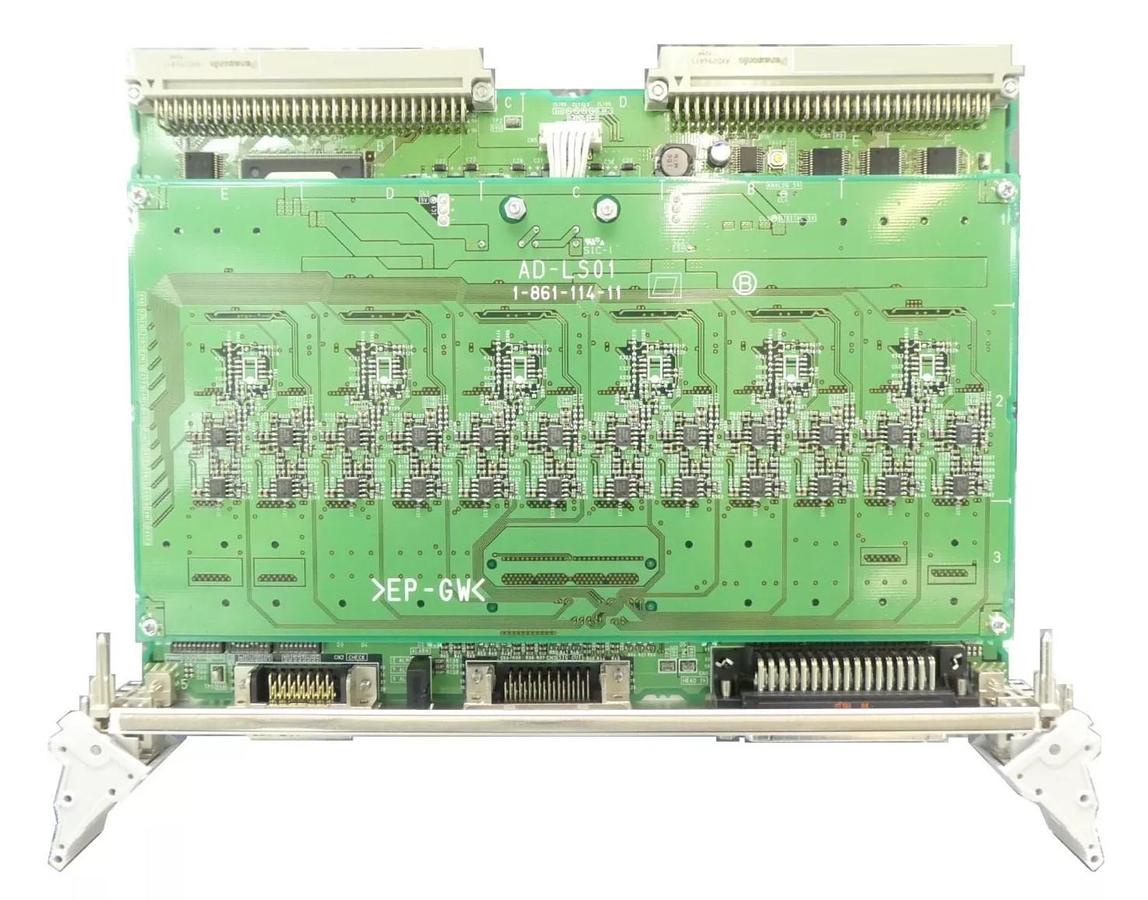 Used Sony 1-861-113-11 Laserscale Processor PCB Card VME DPR-LS35 Nikon NSR Working