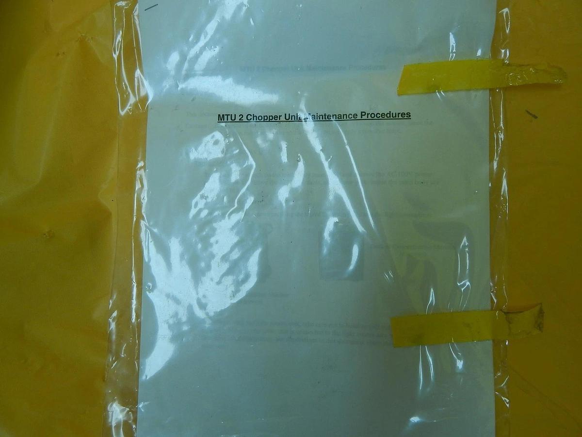 Kondoh Kohsya LM-101 Chemical Concentration Monitor DM-007 MTU 2 Chopper New