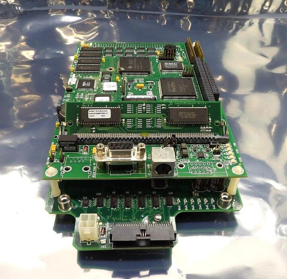 Used Brooks Automation 002-7389-02 Processing PCB Board Assembly Working Surplus