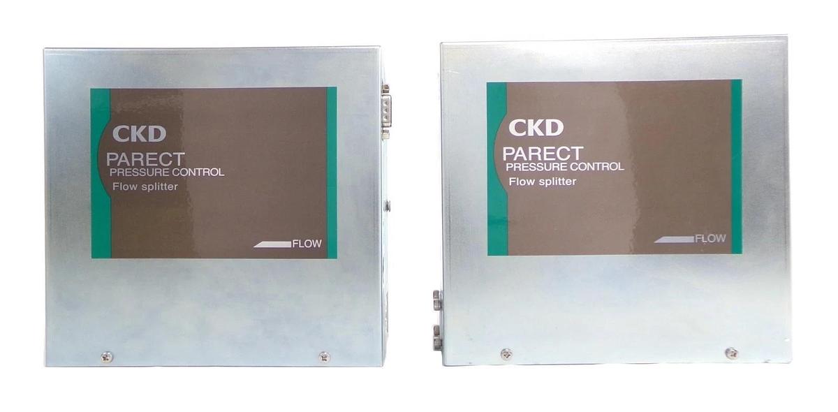 Used CKD TPR5-2L-S1100-X0101 Valve Pressure Control Flow Splitter Lot of 2 Working