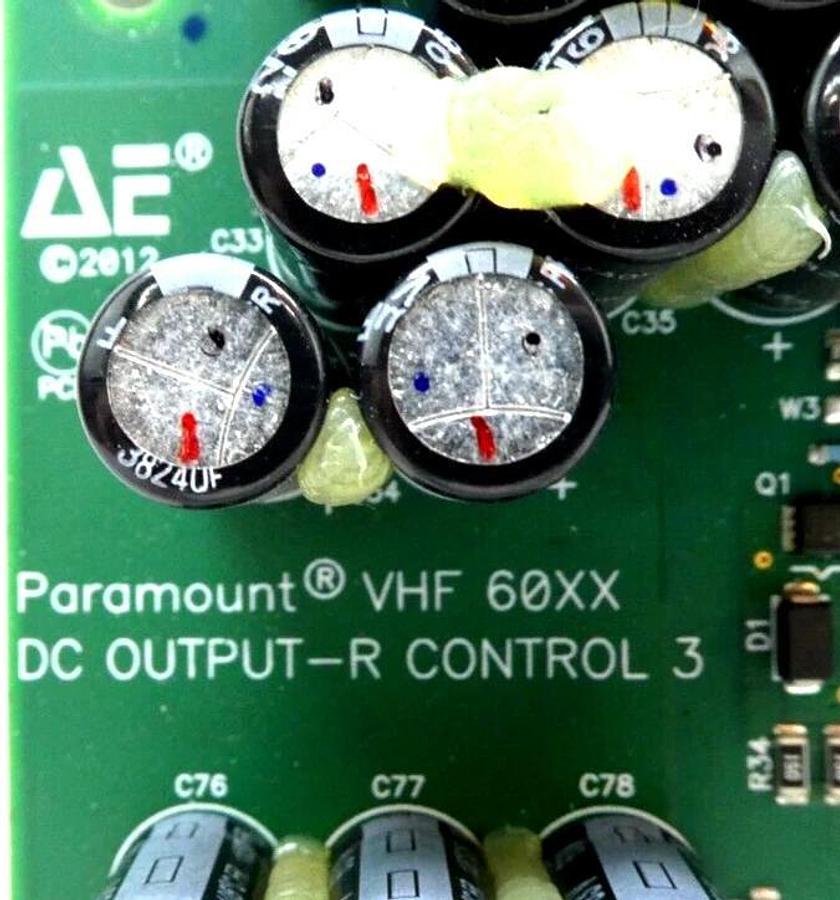 Used AE Advanced Energy 23020235-B Paramount VHF 60XX DC Output Control PCB 33020202