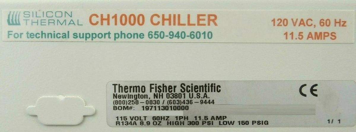 CH1000 CHILLER Thermo Fisher 197113010000 Recirculating Silicon Thermal New