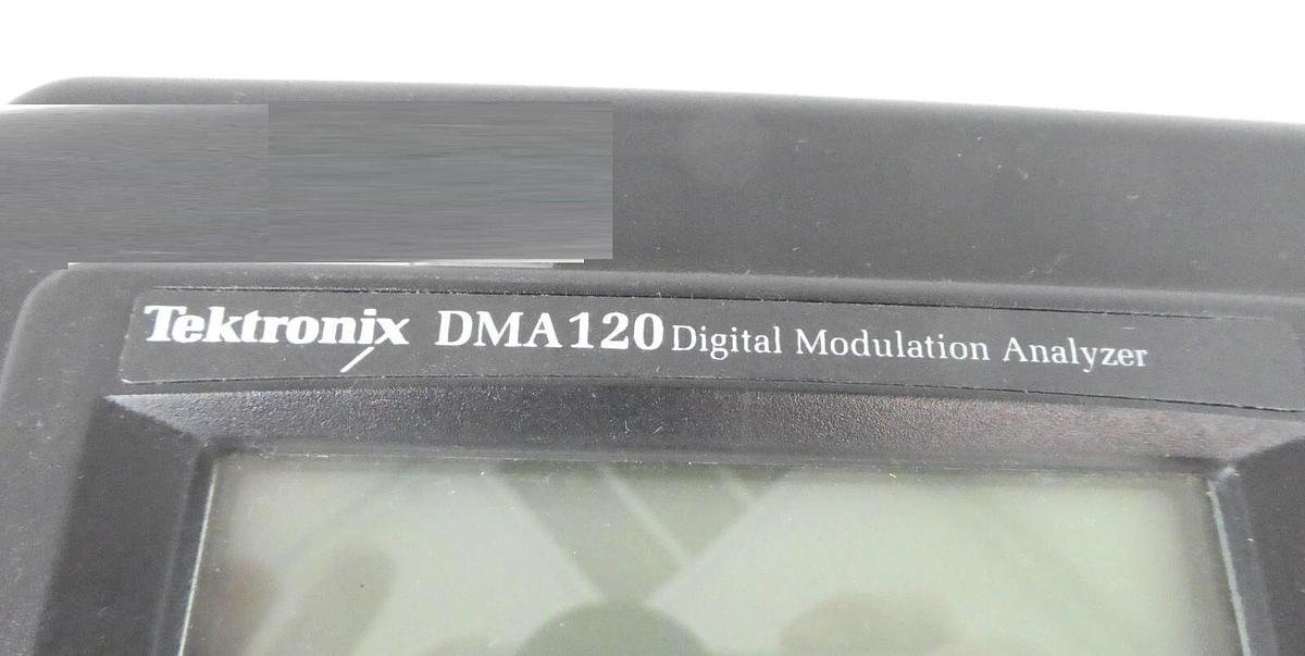 Used Tektronix DMA120 Digital Modulation Analyzer Working Surplus
