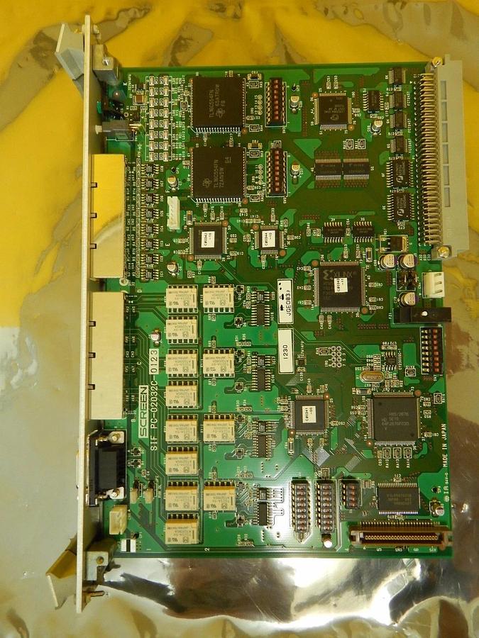 Used DNS Dainippon Screen PC-02032C-0123 SIF Interface VMEbus Card PCB SIF-A Used