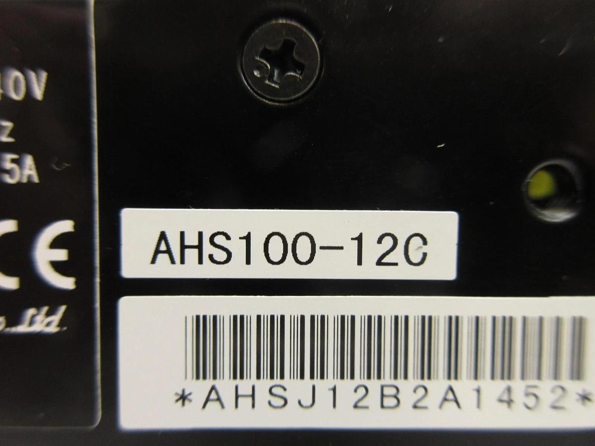 Used Nagano Japan Radio AHS100-12C Power Supply AHS100-12 Nikon NSR System Working