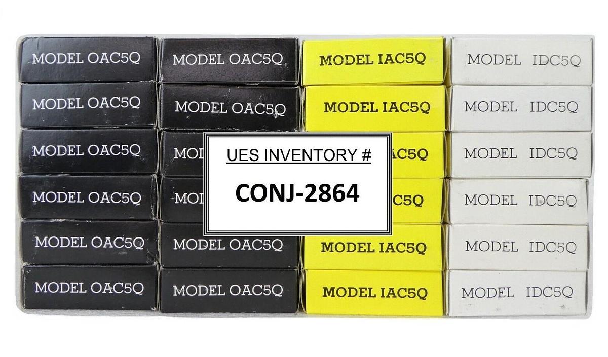 Opto 22 Varian Input Output Control Modules IDC5Q IAC5Q OAC5Q Lot of 24 New