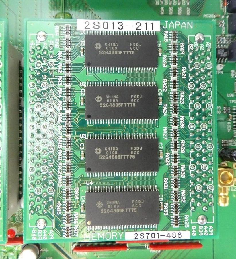 Used Nikon 2S013-210-1 Controller VME PCB Card CAMCA 2S013-211 NRM-3100 Working Spare
