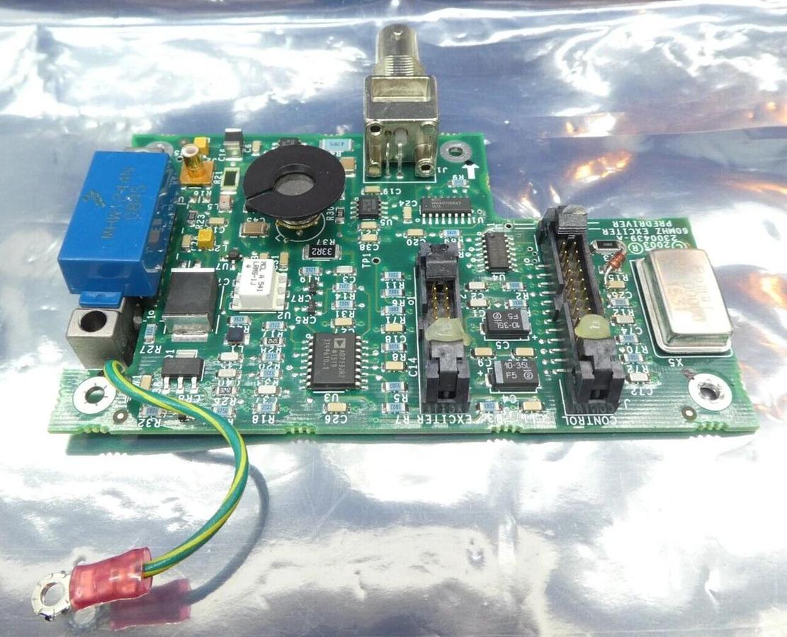 Used AE Advanced Energy 2300439-A 60MHz Exciter Predriver PCB 1300605 Working Surplus