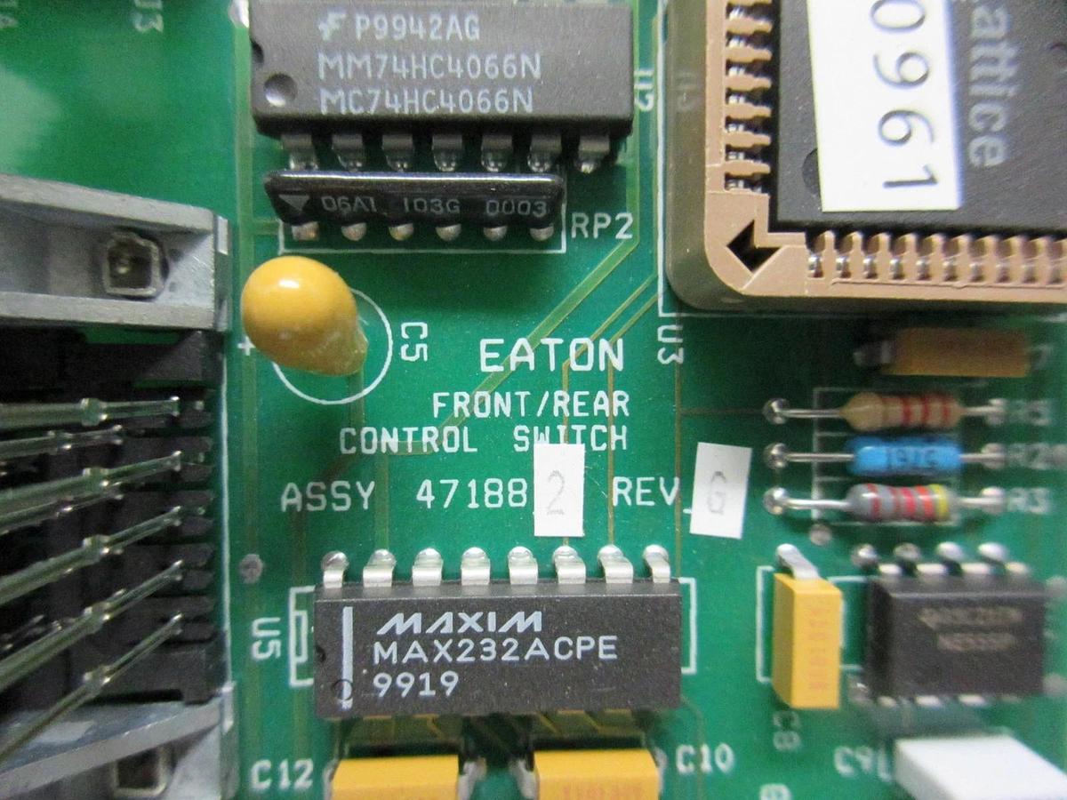 Used Eaton 471882 Front/Rear Control Switch PCB Module 471872 Used Working