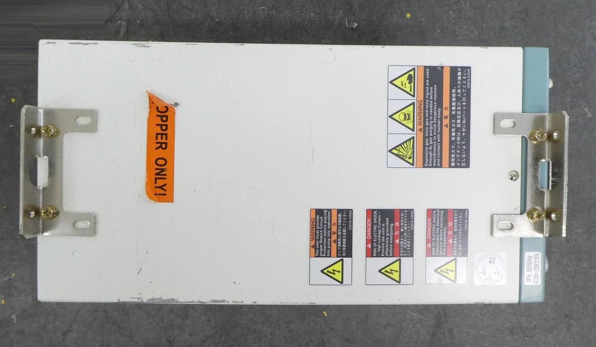 Used Kashiyama NV60N-5 Dry Vacuum Pump Module NV60 Cu Copper Exposed Working As-Is