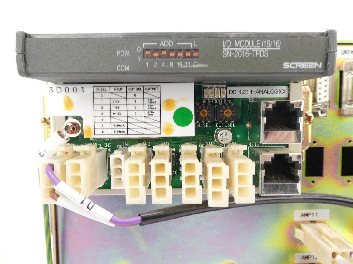 Used DNS Dainippon Screen TANK#3 Trench Clean Temperature Controller FC-3000 Working
