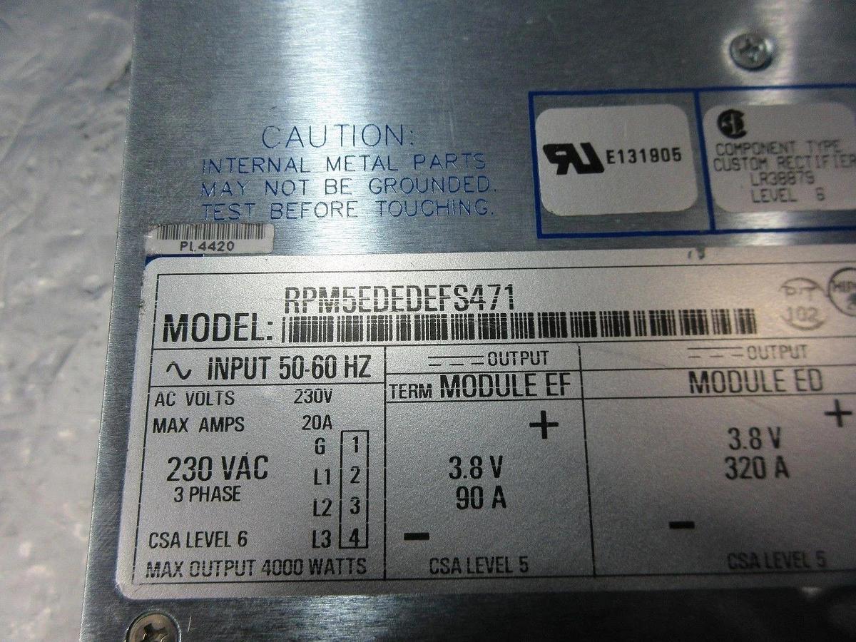 Used Power-One RPM5EDEDEFS471 Power Supply Teradyne 405-324-00 A Lot of 9 Used