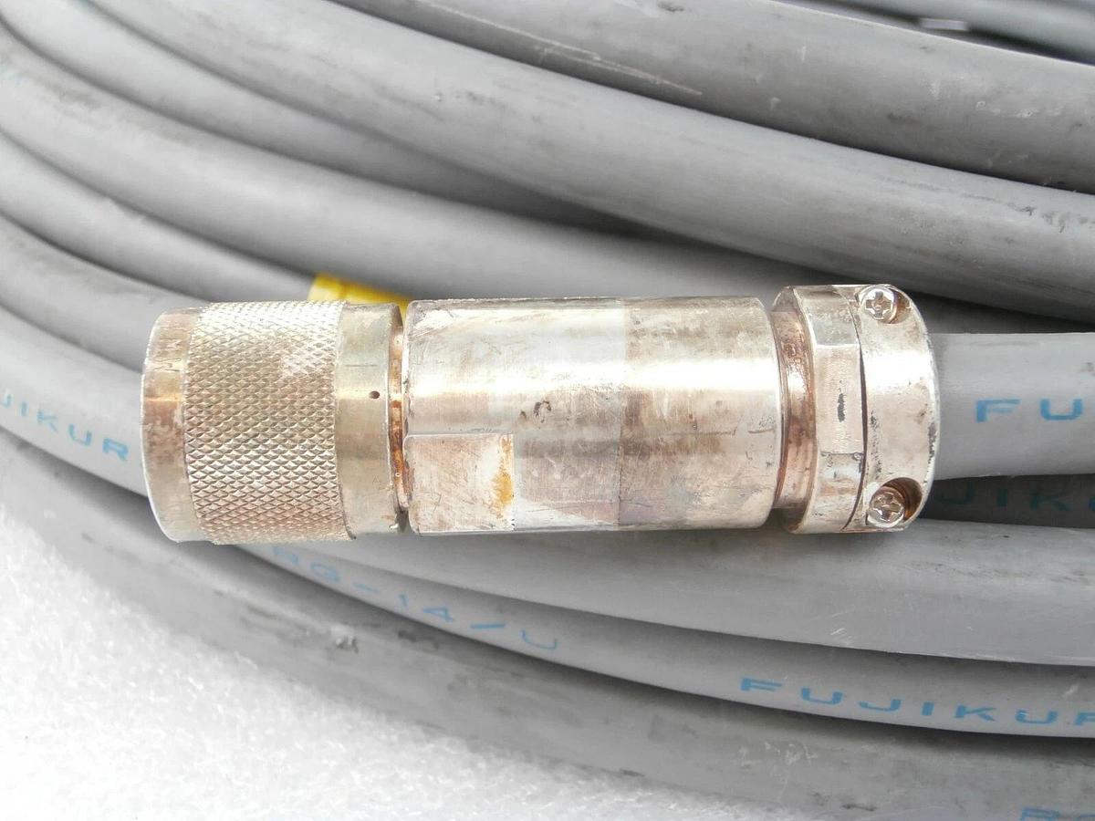 Used TEL Tokyo Electron 3D86-003060-V1 RF Cable 20.35 Meters 66 Foot Working Surplus