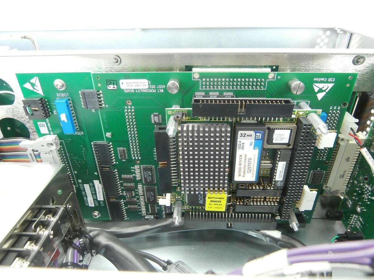 Used Brooks Automation 119215 Wafer Handling Robot Controller Series 8 Working