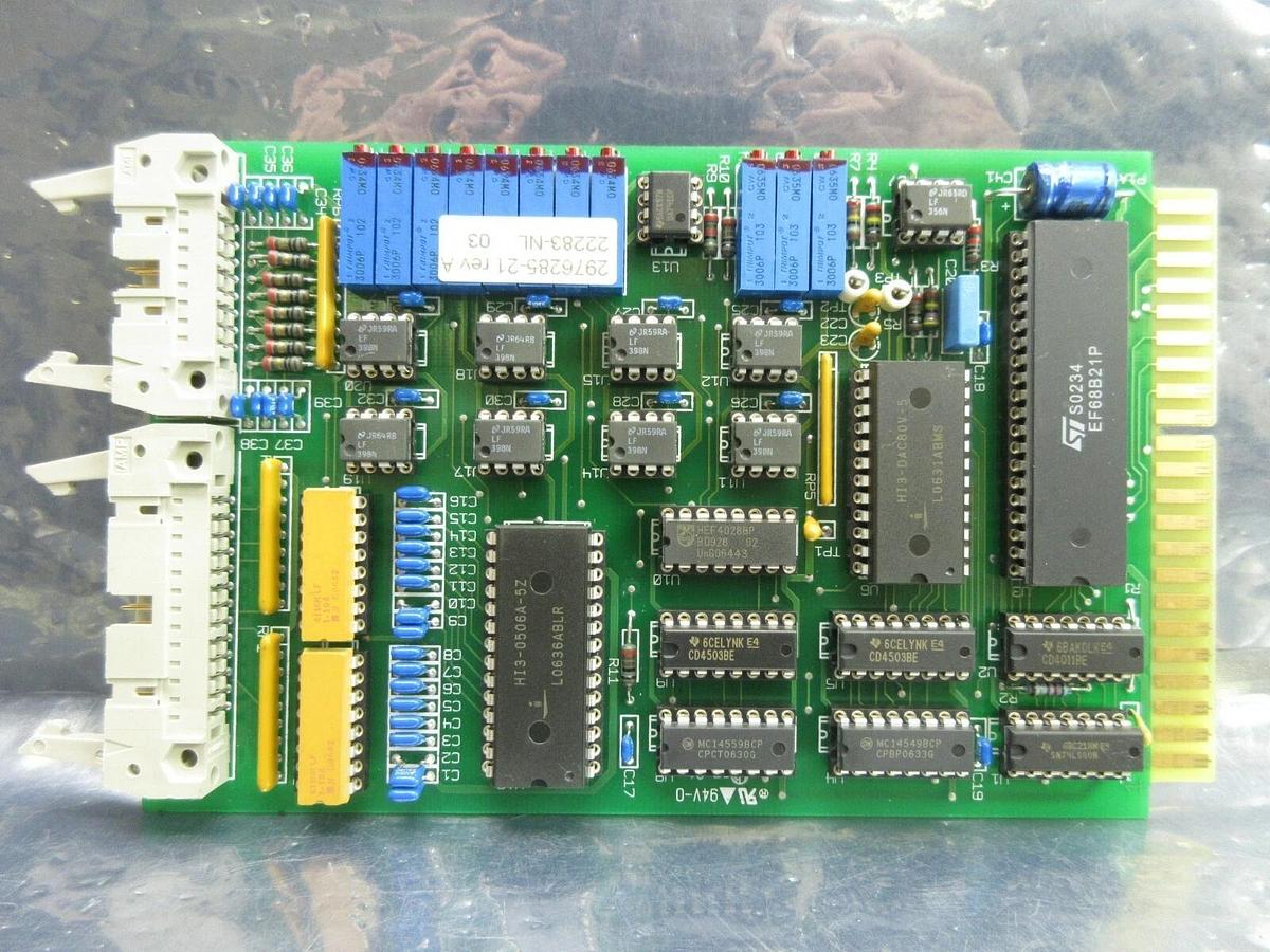 Used ASM Advanced Semiconductor Materials 2976285-21 Processor PCB Card Used Working