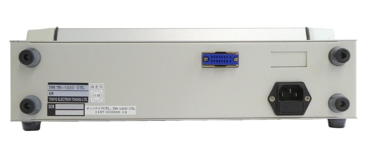 Used Tokyo Electron 1187-003566-19 Jig Temperature Controller TM-1200 CTL Working