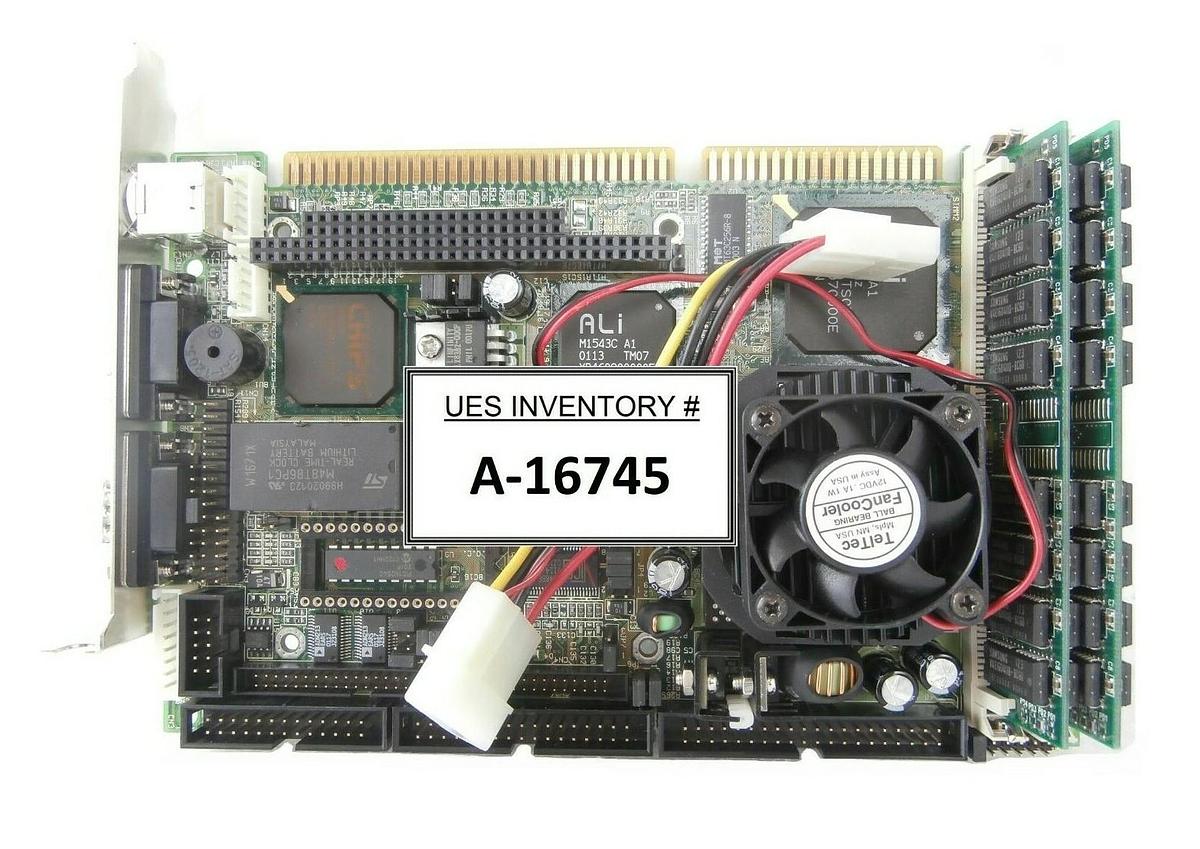 Used Axiomtek SBC8252 SBC Single Board Computer Pentium CPU PCB Card Rev. A1 Working