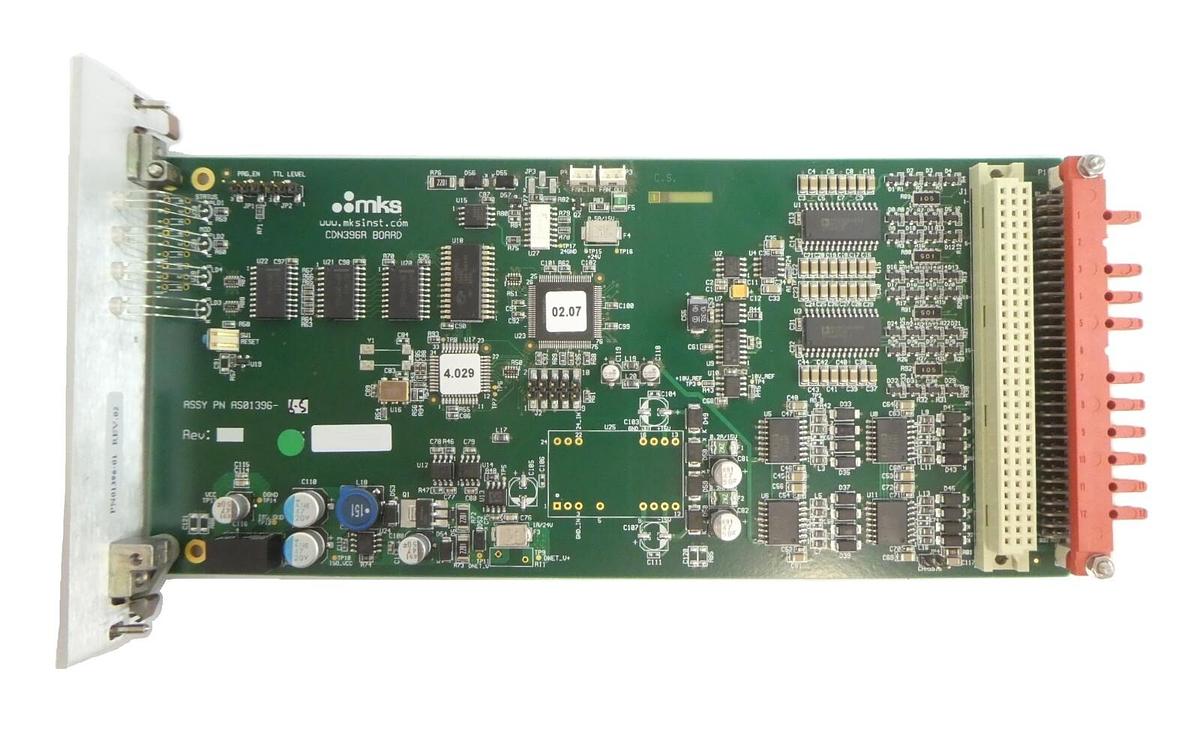 Used MKS Instruments AS01396-6-5 DeviceNet PCB Card CDN396R AMAT 0190-27708 Working