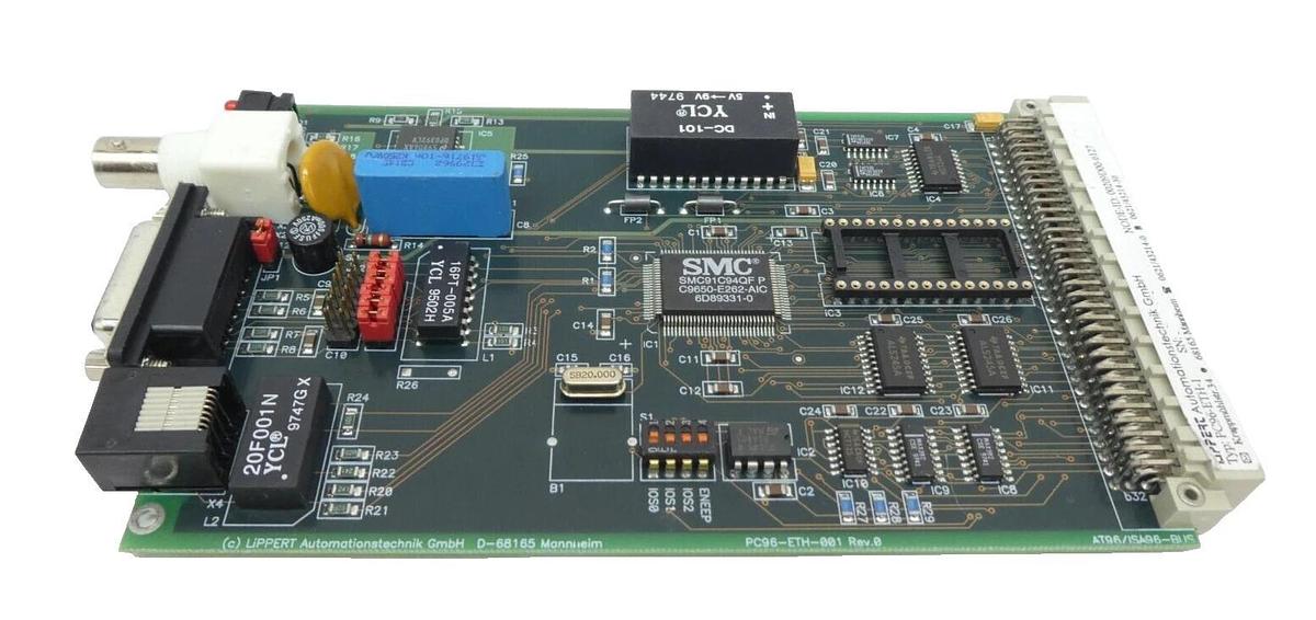 Used LiPPERT Automation PC96-ETH-1 Processor PCB Card Reseller Lot of 4 Working Spare