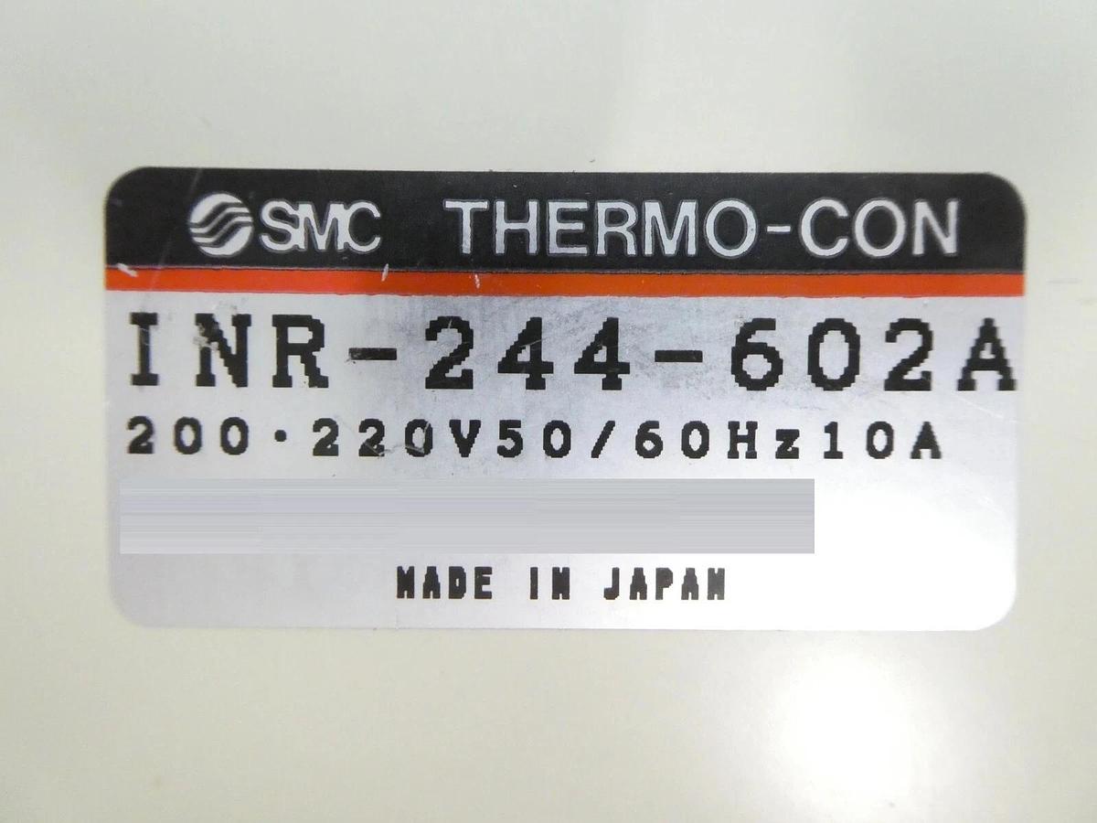 Used SMC INR-244-602A Chiller Heat Exchanger Module THERMO-CON AMAT Working