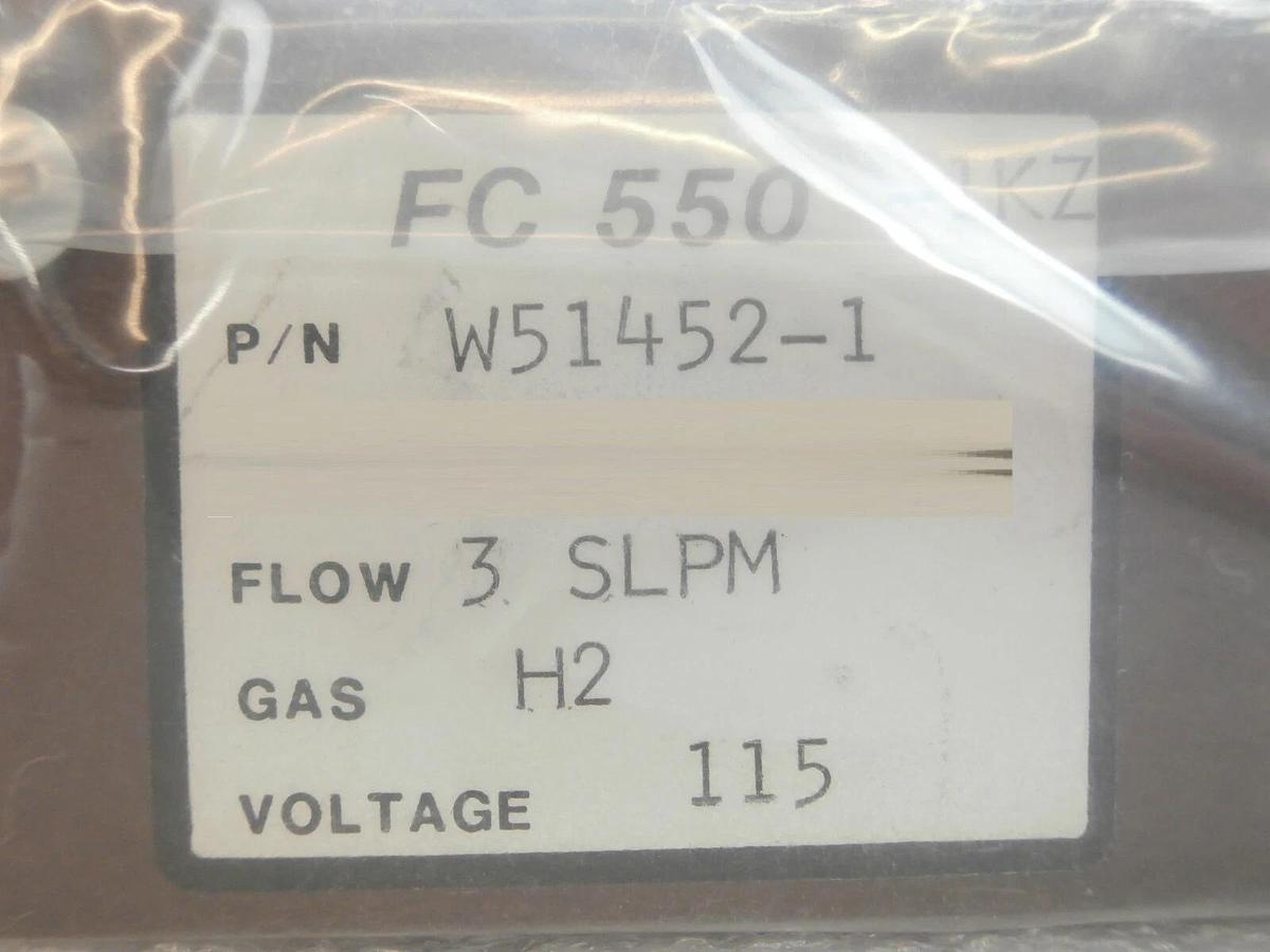 Refurbished Tylan W51452-1 Mass Flow Controller MFC 3 SLPM H2 FC 550-1KZ OEM Refurbished