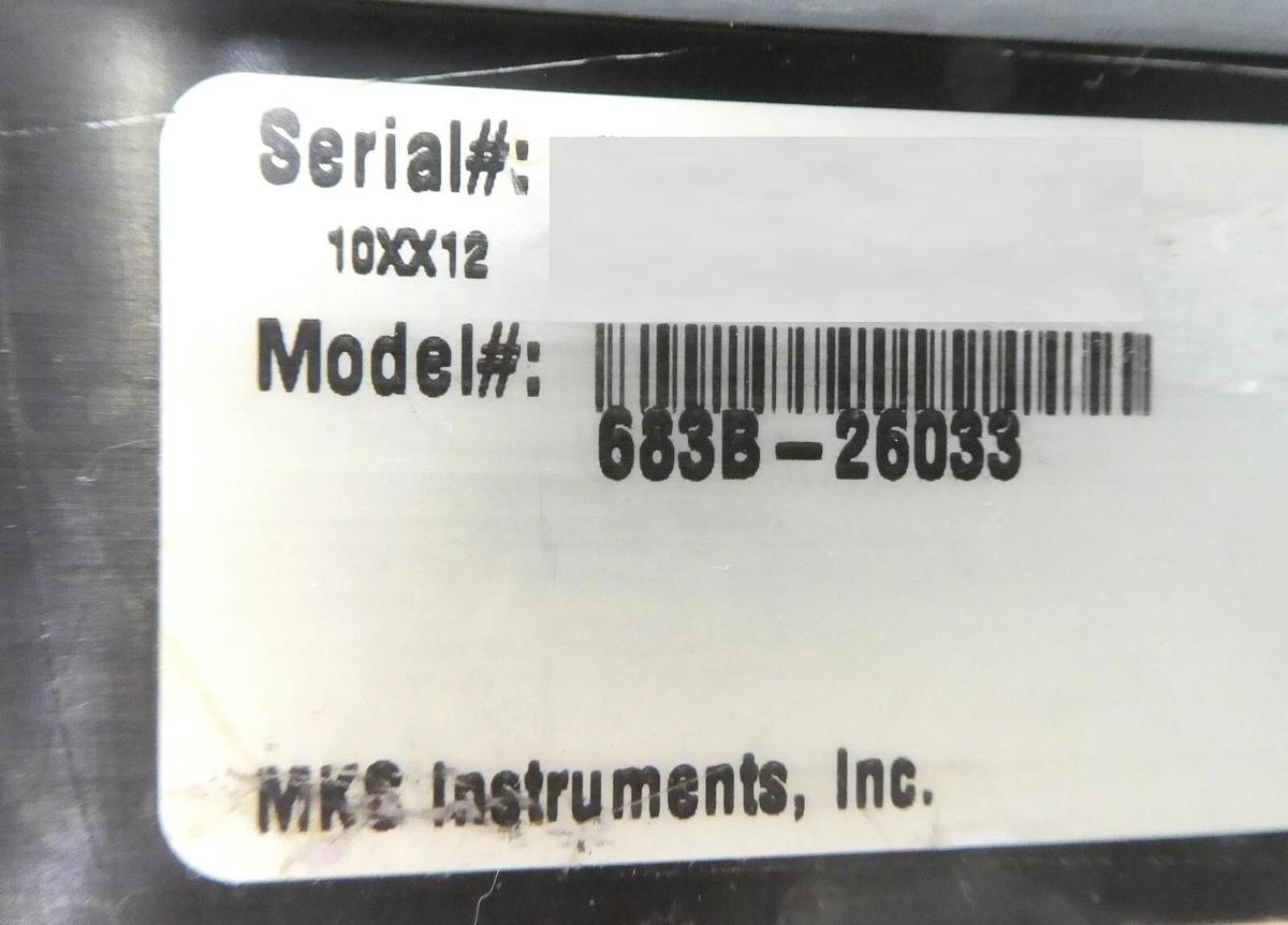 Refurbished MKS Instruments 638B-26033 Exhaust Throttle Valve Cleaned OEM Refurbished