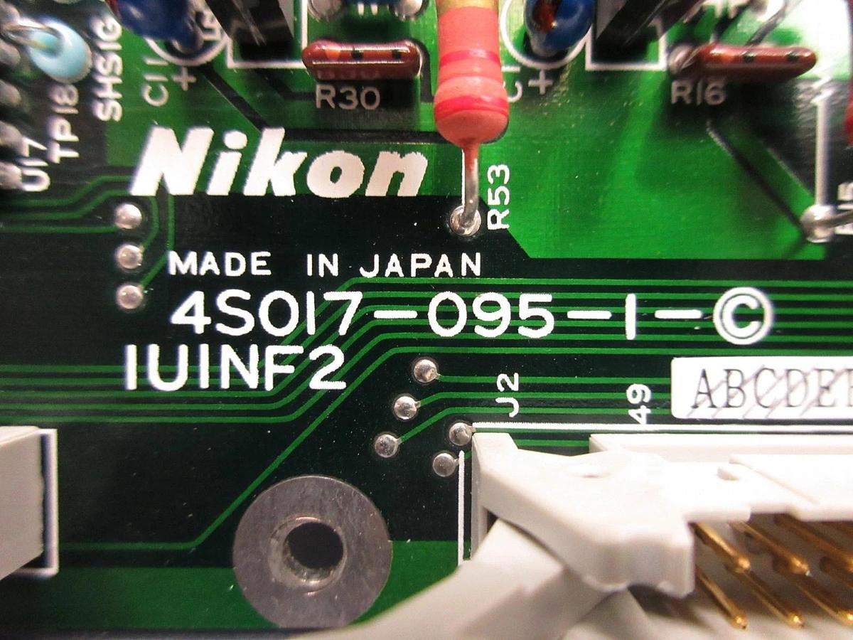 Used Nikon 4S017-095-1-Ⓒ Processor Board PCB IUINF2 4S017-095-1-C NSR-1755G7A Used