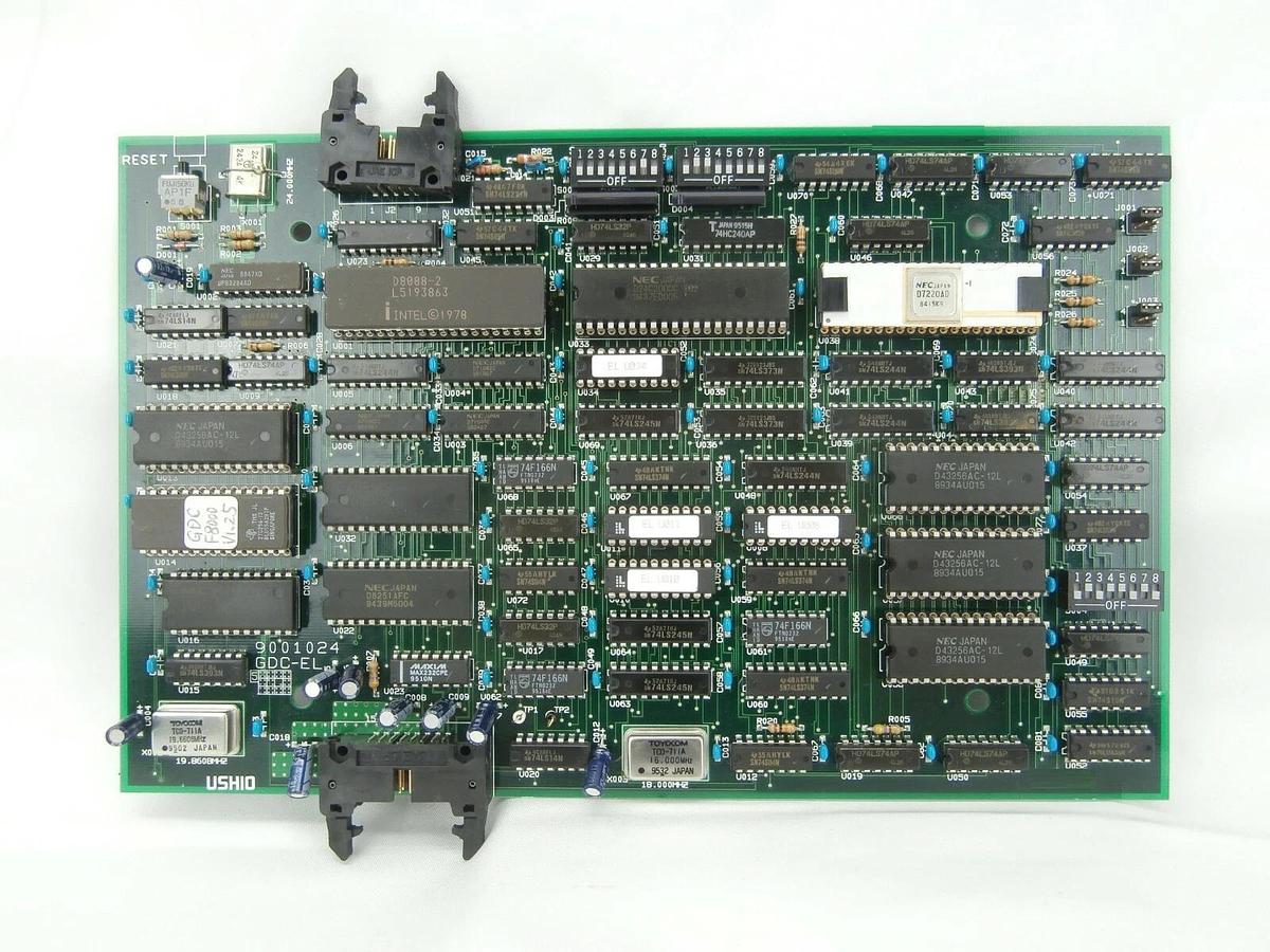 Used Ushio 9001024 Processor Interface PCB GDC-EL SVG 90S DUV Working Spare