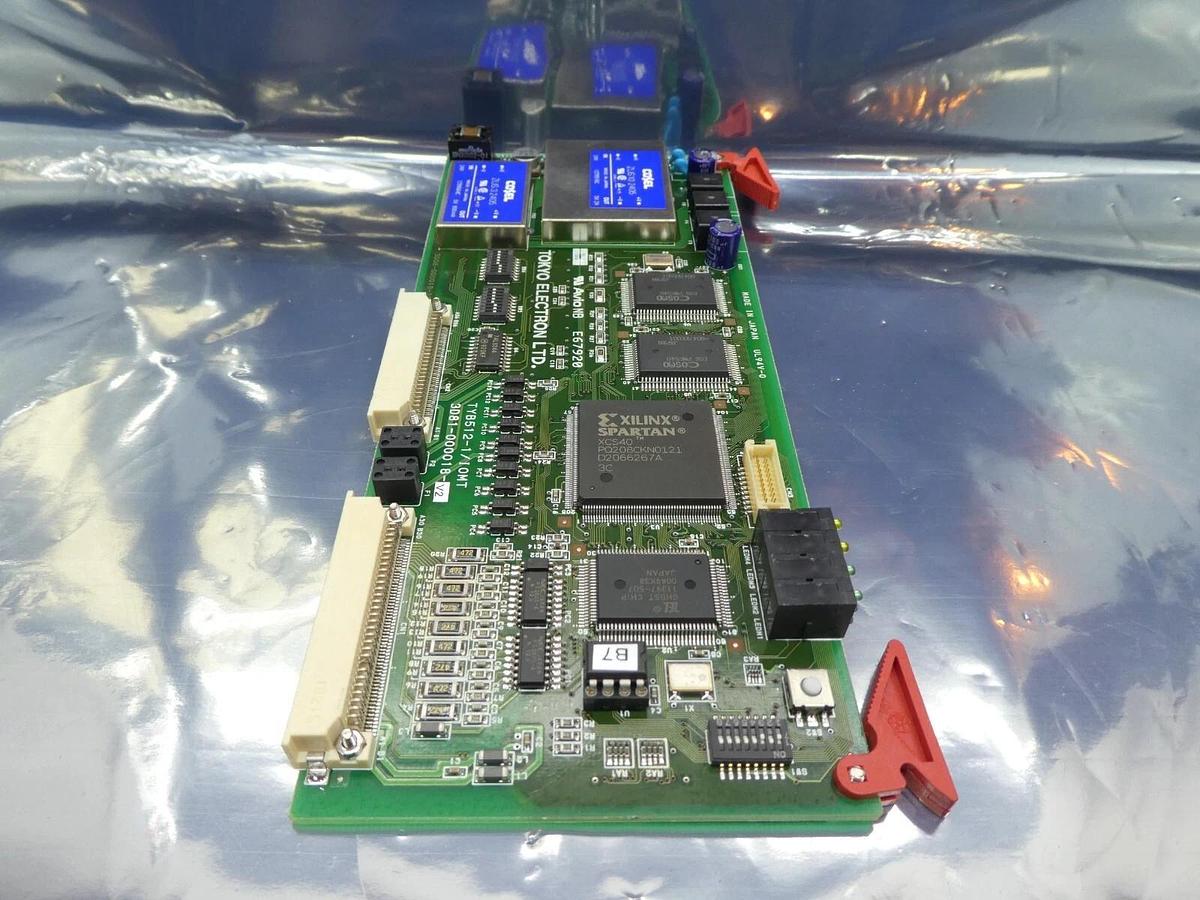Used TEL Tokyo Electron 3D81-000018-V2 Power Supply PCB Card TYB512-1/IOMT Working