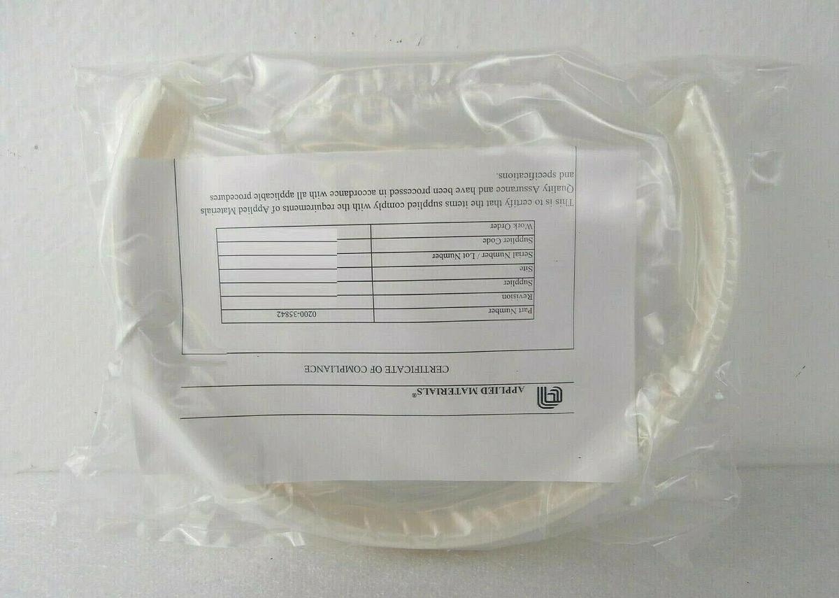 Refurbished AMAT Applied Materials 0200-35842 C-Shape Ceramic Pumping Ring Refurbished