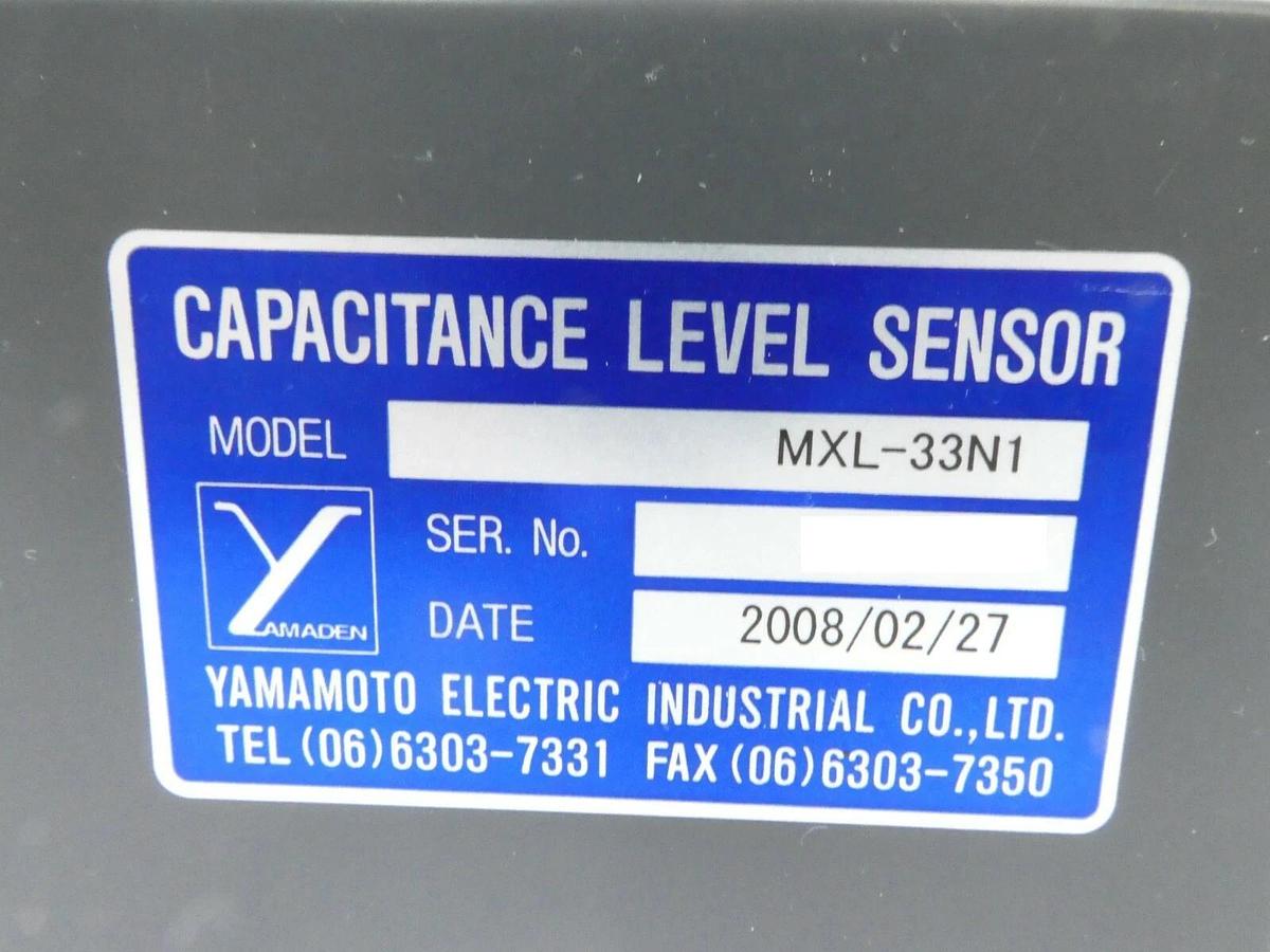 Used Yamamoto MXL-33N1 Capacitance Level Sensor Nikon NSR-S610C Working Spare