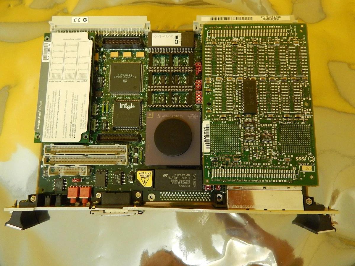 Used Motorola 01-W3866B 54B Embedded Controller VME PCB Card MVME 162-262 Working